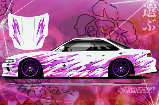 Kaen Fire Drift Car Livery